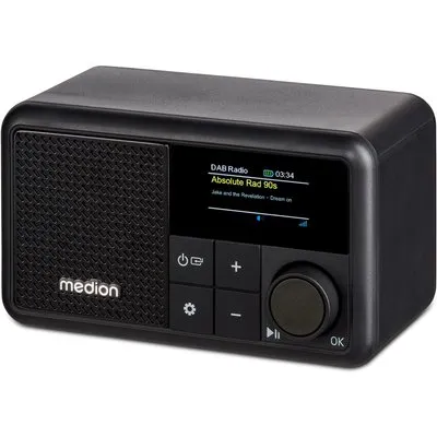 Medion LIFE® S66822 Tragbares DAB+ Radio schwarz