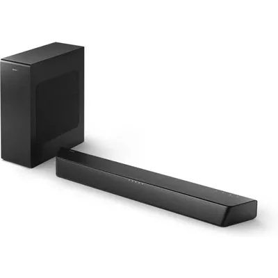 Philips Soundbar 2.1 TAB7207/10 schwarz kabelloser Subwoofer