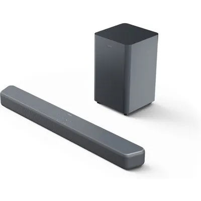 Philips TAB5601/10 Soundbar mit Subwoofer 45W grau
