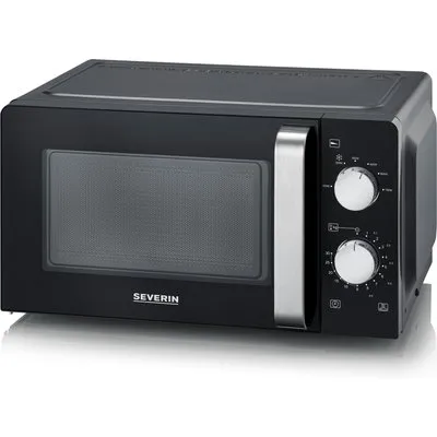 Severin MW 7886 Mikrowelle Solo ca. 700 W, ca. 17 Liter, schwarz