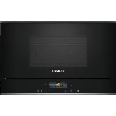 Siemens BF722R1B1 iQ700 Einbau-Mikrowelle schwarz
