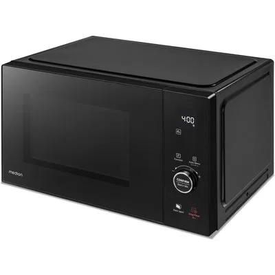 Medion MD 12041 4 in 1 Mikrowelle mit Grill 25L 900W/2100W 10 Leistungsstufen, Timer