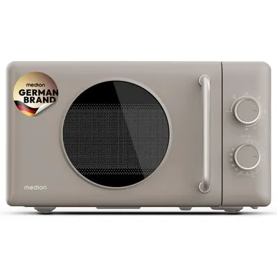 Medion MD100119 Retro Mikrowelle Solo 800W 20L