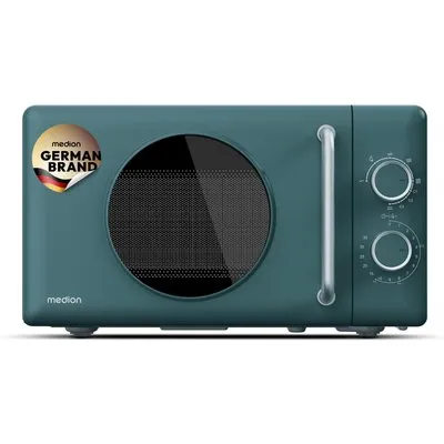 Medion MD100119 Retro Mikrowelle petrol 800W 20L