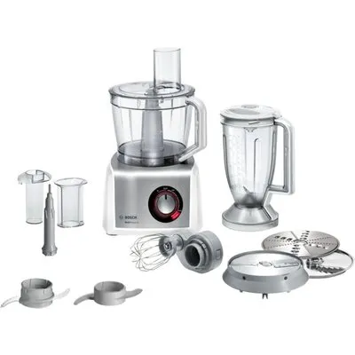 Bosch MC812S814 Küchenmaschine 1250W weiß/Edelstahl