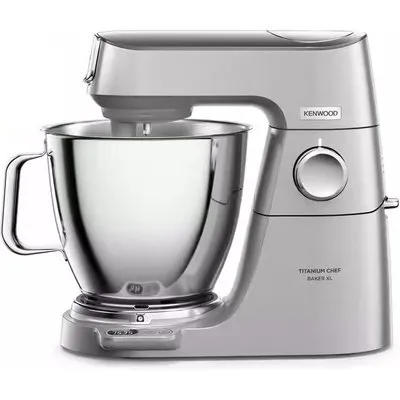Kenwood KVL85.124SI Titanium Chef Baker Küchenmaschine XL 1.200W silber