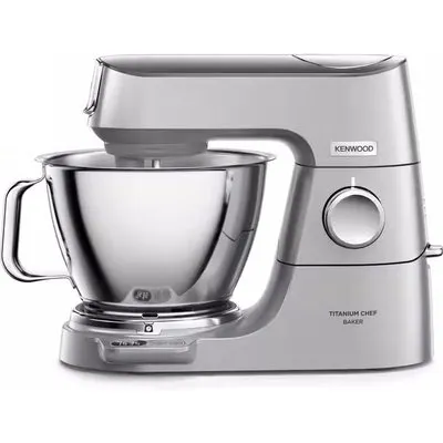 Kenwood KVL85.124SI Titanium Chef Baker Küchenmaschine 1.200W silber