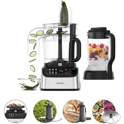 Kenwood MultiPro OneTouch Kompakt-Küchenmaschine und Standmixer FDM73.480SS Silber