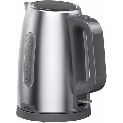 Braun WK1500 PurShine Wasserkocher grau