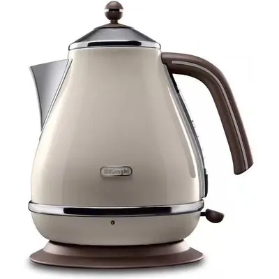 DeLonghi Icona Vintage KBOV2001.BG Wasserkocher Creme-Weiß