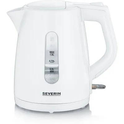 Severin WK 3411 Wasserkocher 1l 2200W weiß