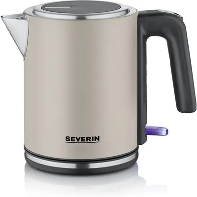 Severin WK 9577 Wasserkocher 2200W 1l beige/schwarz