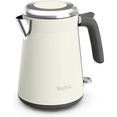 Tefal KI666A 1,7 L Collection Edelstahlwasserkocher weiß