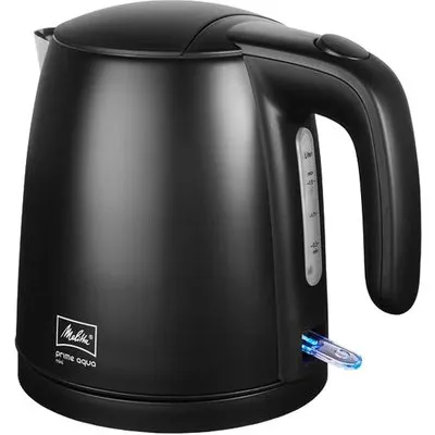 Melitta Prime Aqua Mini 1018-04 Wasserkocher Schwarz 1,0 Liter