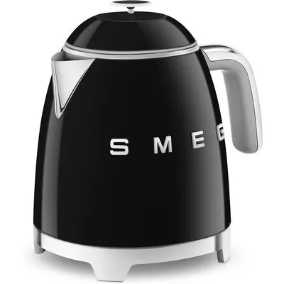 SMEG KLF05BLEU 50s Style Mini-Wasserkocher Schwarz