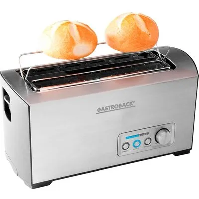 Gastroback 42398 Design Toaster Pro 4 Scheiben Edelstahl