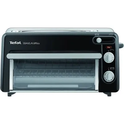 Tefal TL 6008 Toaster mit Mini-Ofen Toast n Grill Schwarz / Alu matt