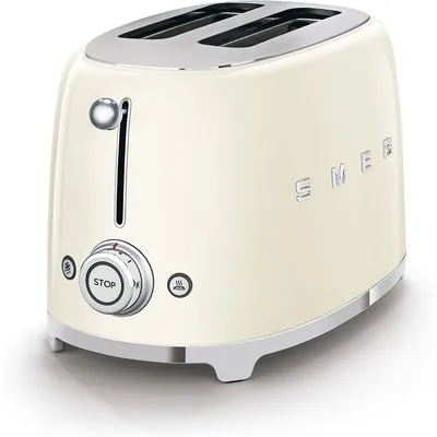 SMEG TSF01CREU 50s Style Toaster Creme