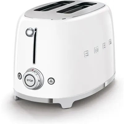 SMEG TSF01WHEU 50s Style Toaster Weiß