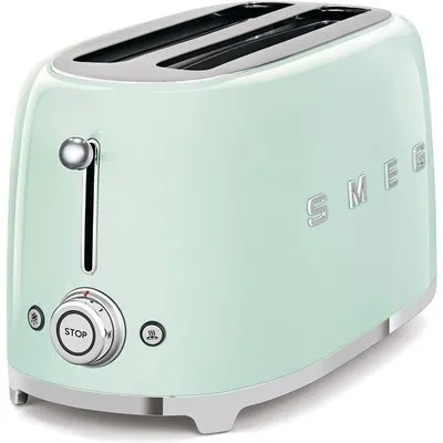SMEG TSF02PGEU 50s Style 4 Scheiben Langschlitz Toaster Pastellgrün