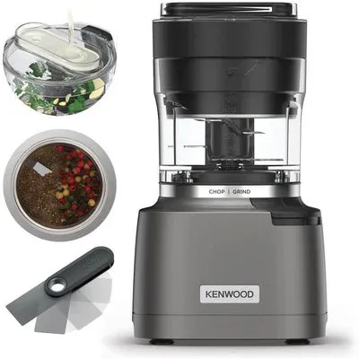 Kenwood Duo Prep 2-in-1 Zerkleinerer/Mühle CHP80.000SI Grau