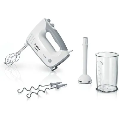 Bosch MFQ36440 Handrührgerät ErgoMixx 450W inkl. Kunststoff Mixstab weiß / grau