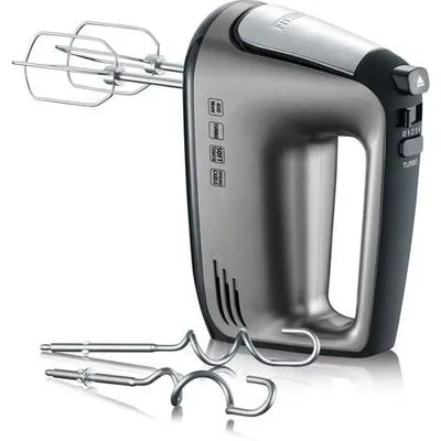 Severin HM 3832 Handmixer 400W schwarz/silber