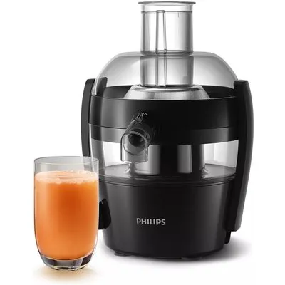 Philips HR1832/00 Viva Collection Entsafter 500W schwarz