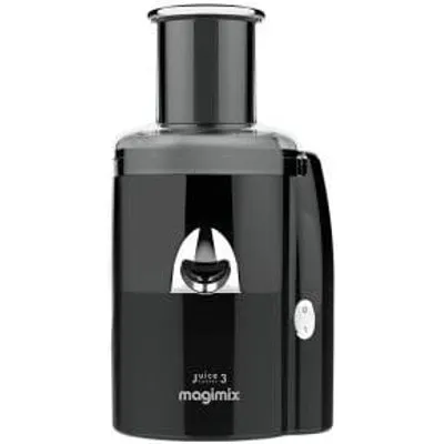 Magimix Juice Expert 3 Entsafter & Zentrifugal-Entsafter 2-in-1 400W Full Black mit XXL-Einfüllschacht