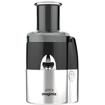 Magimix Juice Expert 3 Entsafter & Zentrifugal-Entsafter 2-in-1 400W Full Black mit XXL-Einfüllschacht