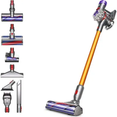 Dyson V8 Absolute Akku-Handstaubsauger silber/gelb