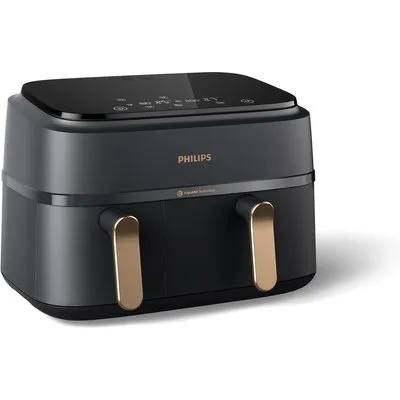 Philips NA352/04 3000 Series Airfryer Dual Basket, schwarz