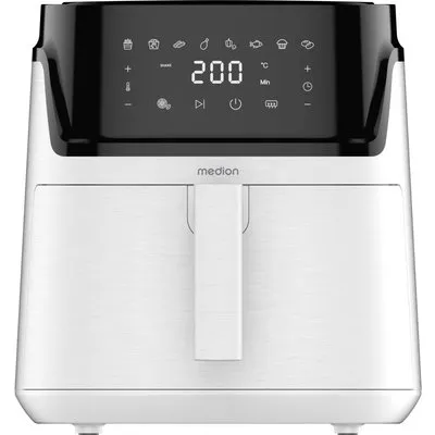 Medion MD 100056 Life P15 XL Heißluftfritteuse 7,2l Weiß