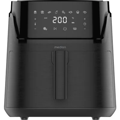 Medion MD 100056 Life P15 XL Heißluftfritteuse 7,2l Schwarz