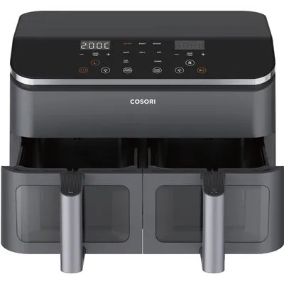 COSORI Dual Basket 8.5 Liter Heissluftfritteuse CAF-R901-AEU schwarz