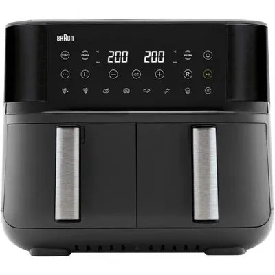 Braun TwinCook 3 Heißluftfritteuse TD 3030I 8 L Schwarz