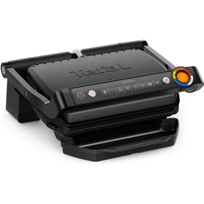 Tefal GC7178 OptiGrill+ erneuerte Kochstufenanzeige, 6 Automatikprogramme, inkl. Rezeptbuch