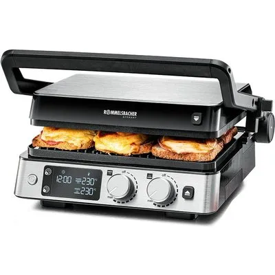 Rommelsbacher KG 2025 Kontaktgrill 2000W Tisch- und Partygrill