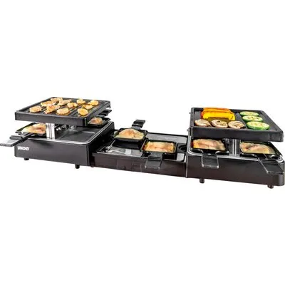 Unold 48755 Raclette Extandable 1.300 Watt schwarz