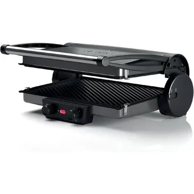 Bosch TCG4215 Kontaktgrill Tischgrill silber 2.000W