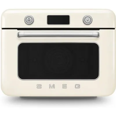 Smeg 50's Style Kombi-Tisch-Dampfbackofen Creme