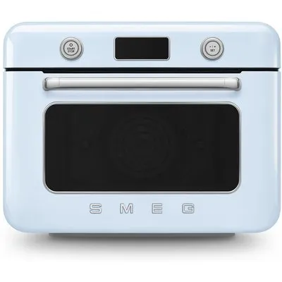 Smeg 50's Style Kombi-Tisch-Dampfbackofen Pastellblau