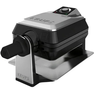 Krups FDD95D Waffeleisen Professional Edelstahl Schwarz