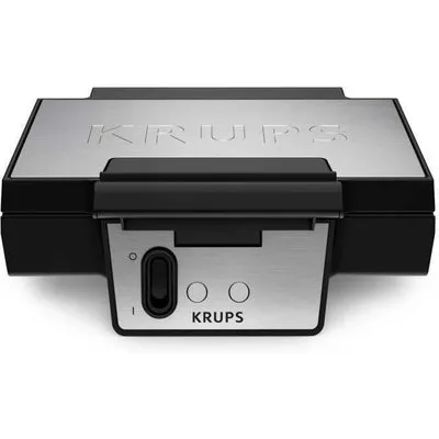 Krups FDK261 Waffeleisen Professional Edelstahl Schwarz