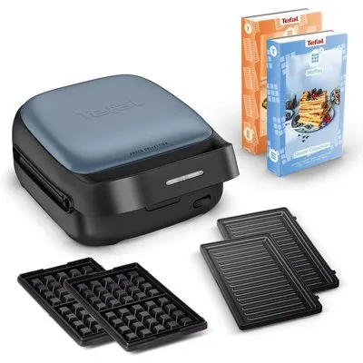 Tefal SW8674 Snack Collection Sandwich & Waffle Maker Aqua