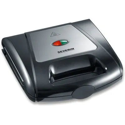 Severin SA 2968 Multi-Sandwich-Toaster, ca. 1000 W, schwarz/chrome