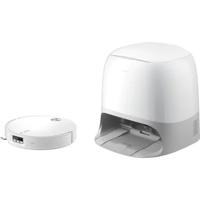 Roborock Qrevo Curv 2 proX Saug-/Wischroboter mit FlexiArm Wischsystem Absaugstation weiß