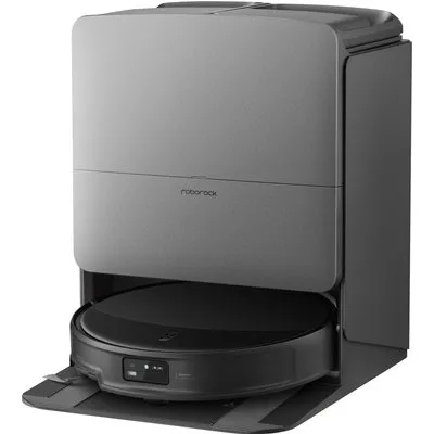 Roborock Saros 20X Schwarz Wischroboter mit RockDock Absaug- /Reinigungsstation