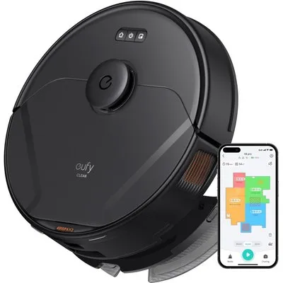 eufy Clean X8 Pro Saugroboter mit Wischfunktion und Aufladestation