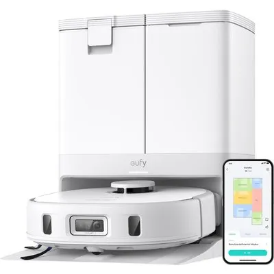 eufy Robot Vacuum X10 Pro Omni White Saugroboter mit Wischfunktion